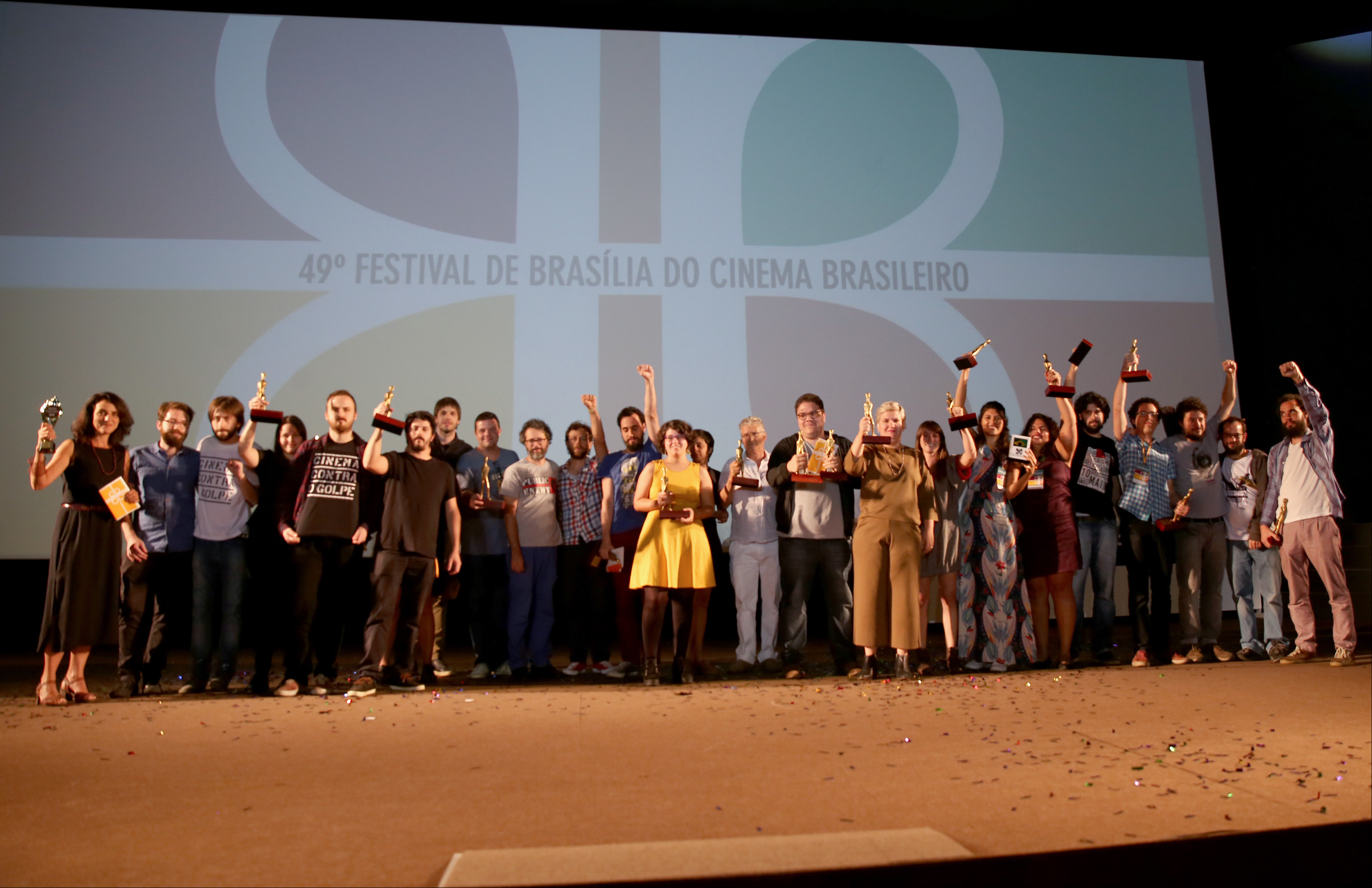 Brasília - Premiação do 49 Festival de Brasília do Cinema Brasileiro. (Wilson Dias/Agência Brasil)