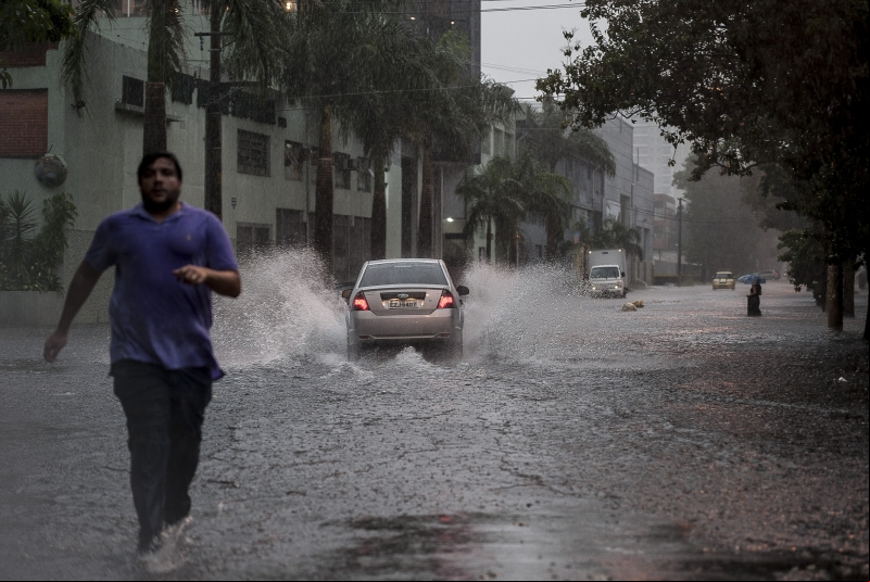chuva em São Paulo
