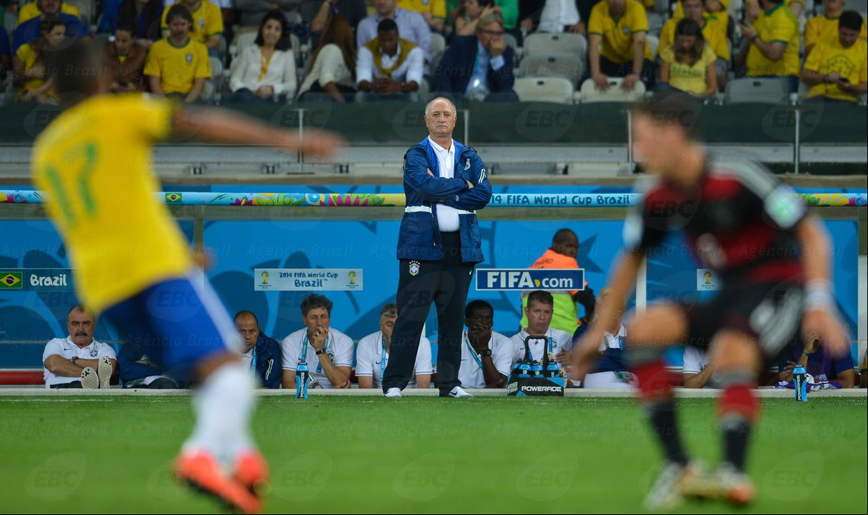 Felipão e a partida contra alemanha