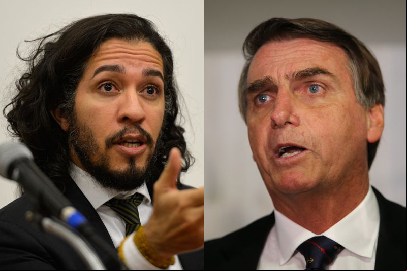 Deputados federais Jean Wyllys e Jair Bolsonaro (Arquivo/Agência Brasil)