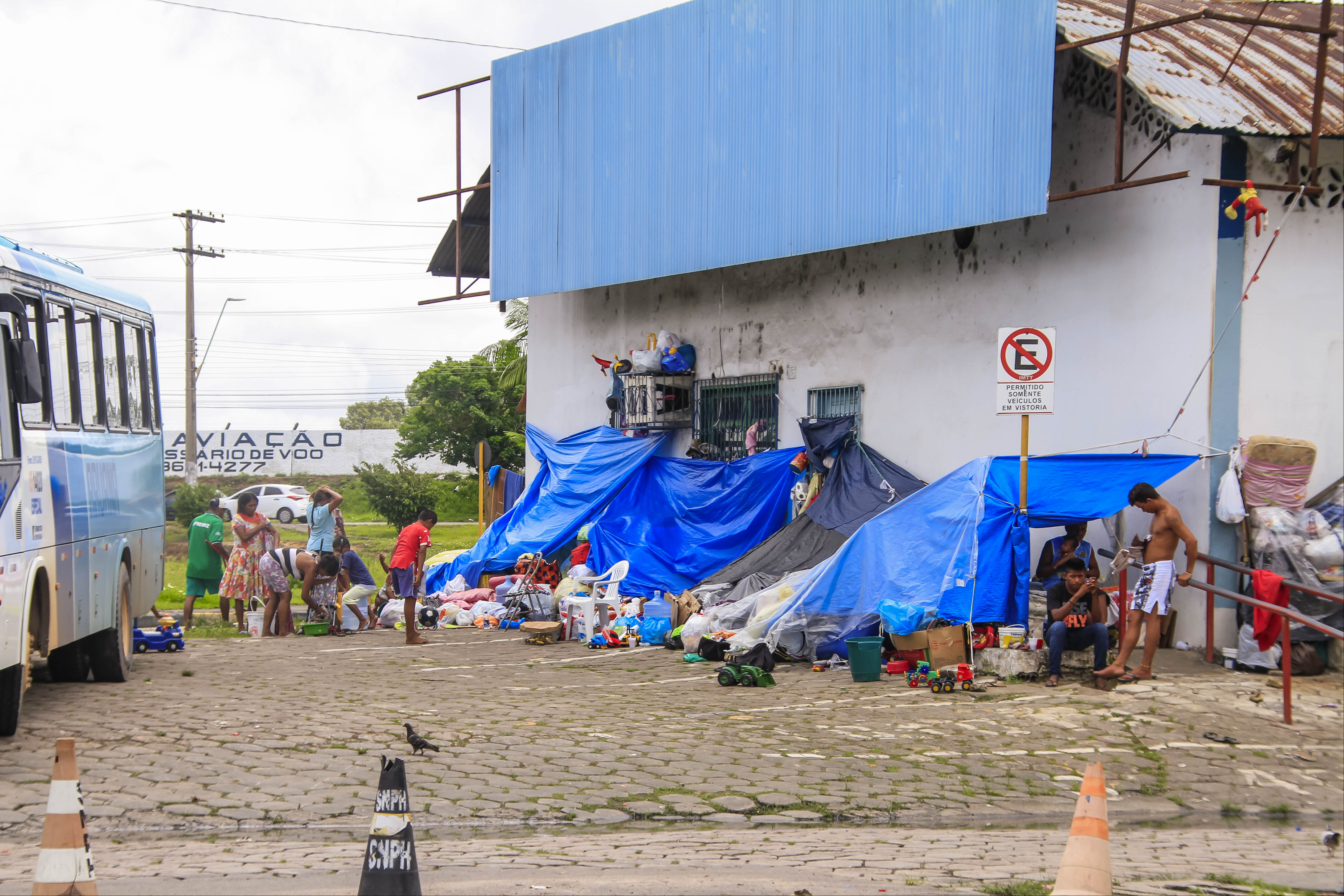 Prefeitura articula novas ações para atender venezuelanos.Foto: Karla Vieira/SEMCOM