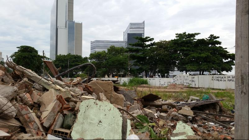 Na Vila Autódromo, 95% das casas forma demolidas